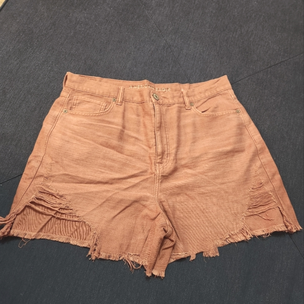 American Eagle High Rise Mom Shorts